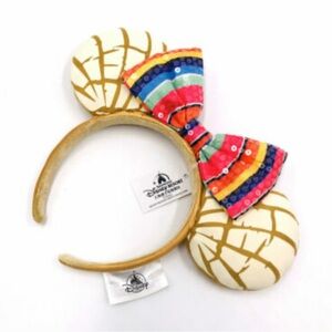 Disney Ears‎ - Pan Dulce Concha Epcot México Minnie Mouse Ears Disney Headband
